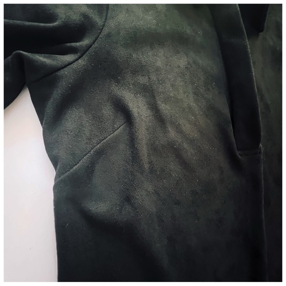 Gretchen Scott Women’s Black Faux Suede Dress Size Small - Picture 14 of 15